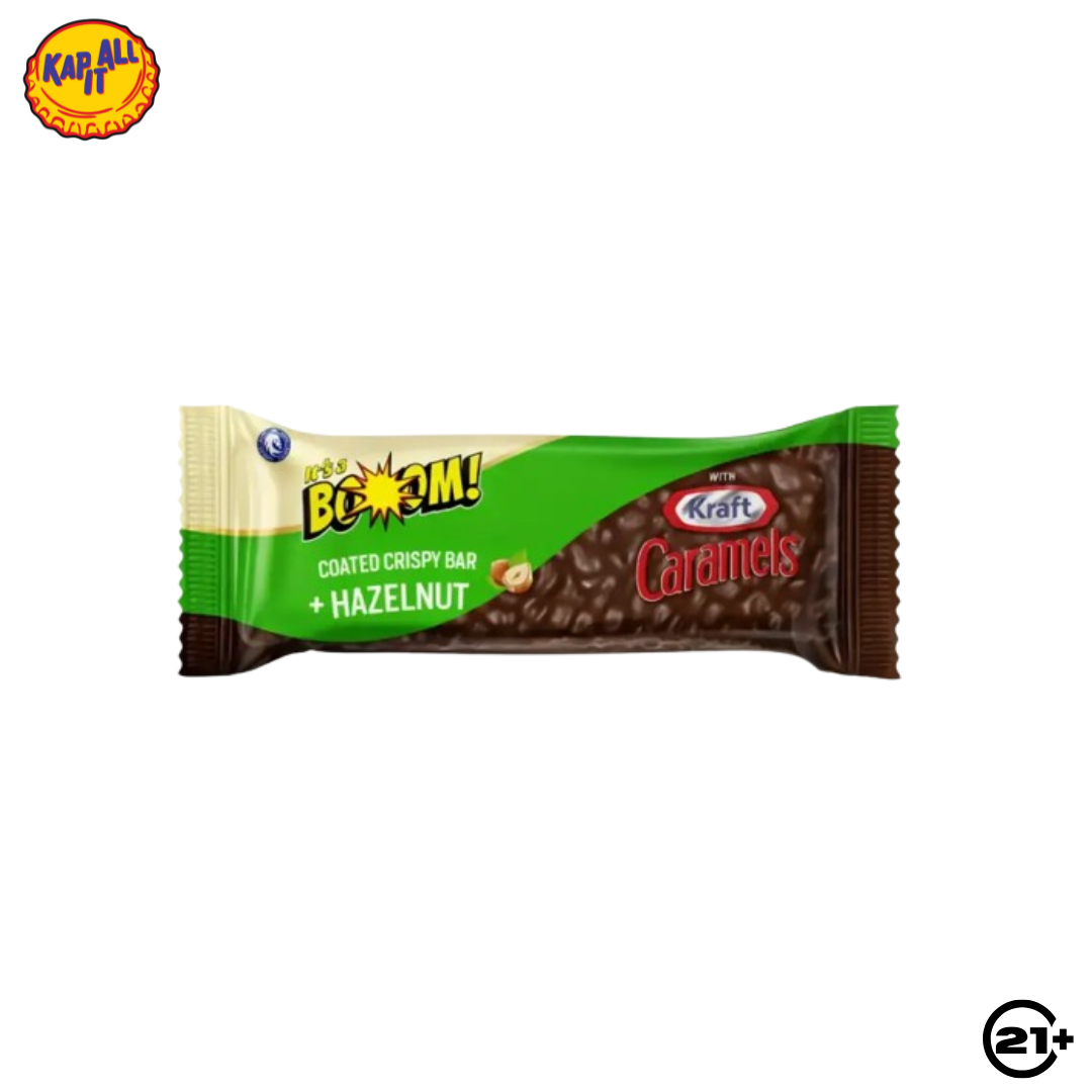 IT'S A BOOM KRAFT CARAMEL HAZELNUT BAR 40g