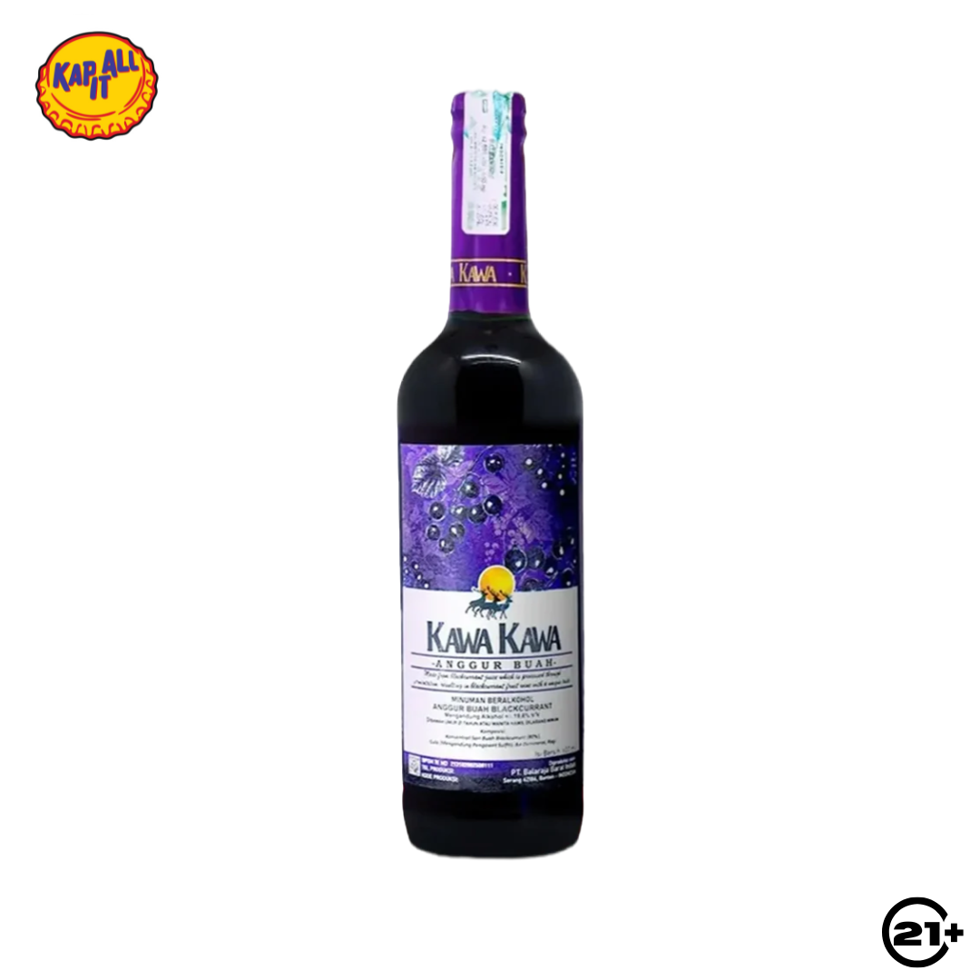 ANGGUR BLACKCURRANT KAWA KAWA 600ml