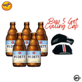 BEER VEDETT EXTRA WHITE 330ml - BUY 5 GET CYCLING CAP