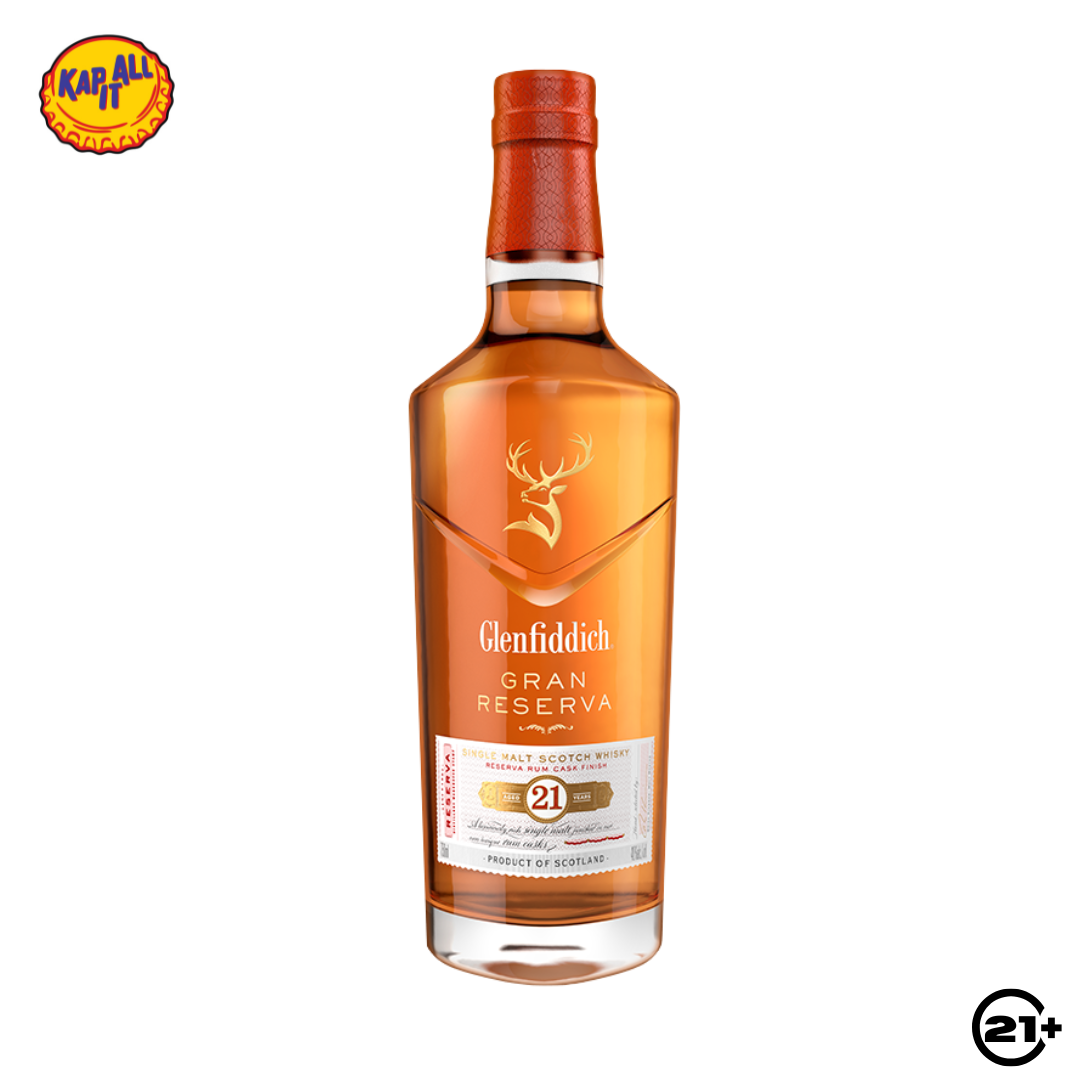 GLENFIDDICH 21 Y.O GRAN RESERVA SINGLE MALT SCOTCH WHISKY 700ml