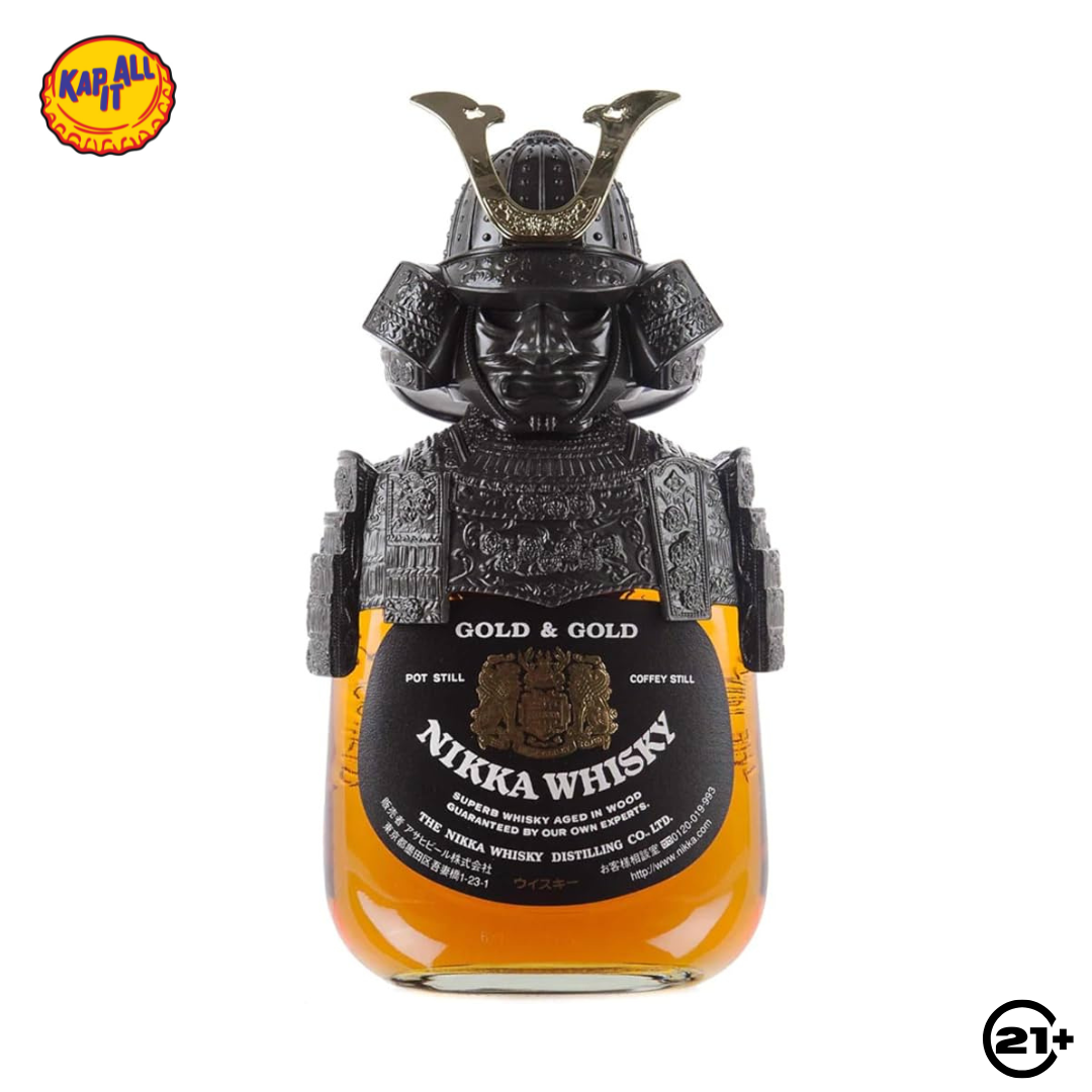 NIKKA SAMURAI GOLD & GOLD WHISKY 750ml