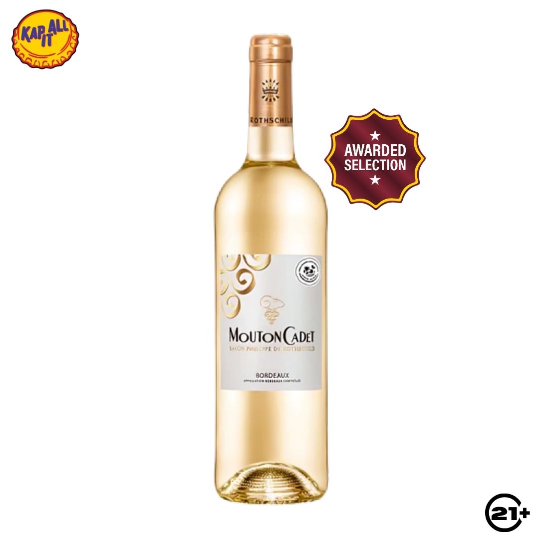 WINE MOUTON CADET BLANC BORDEAUX 750ml