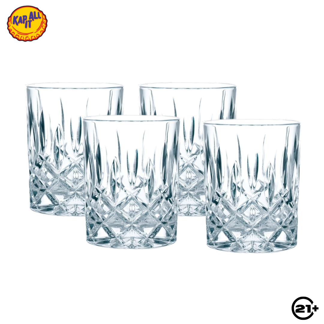 NACHTMANN NOBLESSE WHISKY TUMBLER SET OF 4 PCS