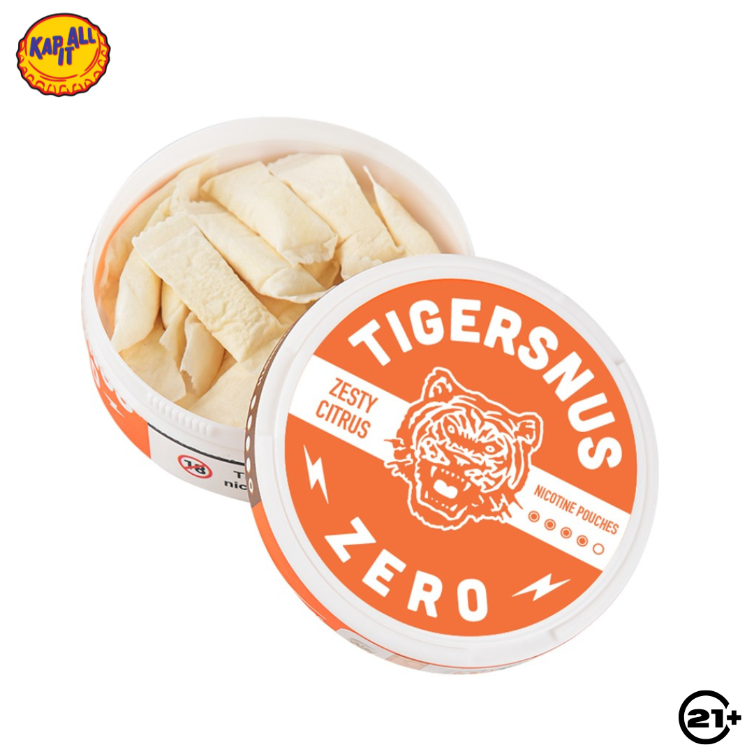 TIGERSNUS ZERO ZESTY CITRUS - NICOTINE POUCH