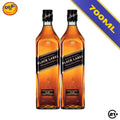 TWIN JOHNNIE WALKER BLACK LABEL 700ml - 2 BOTTLES