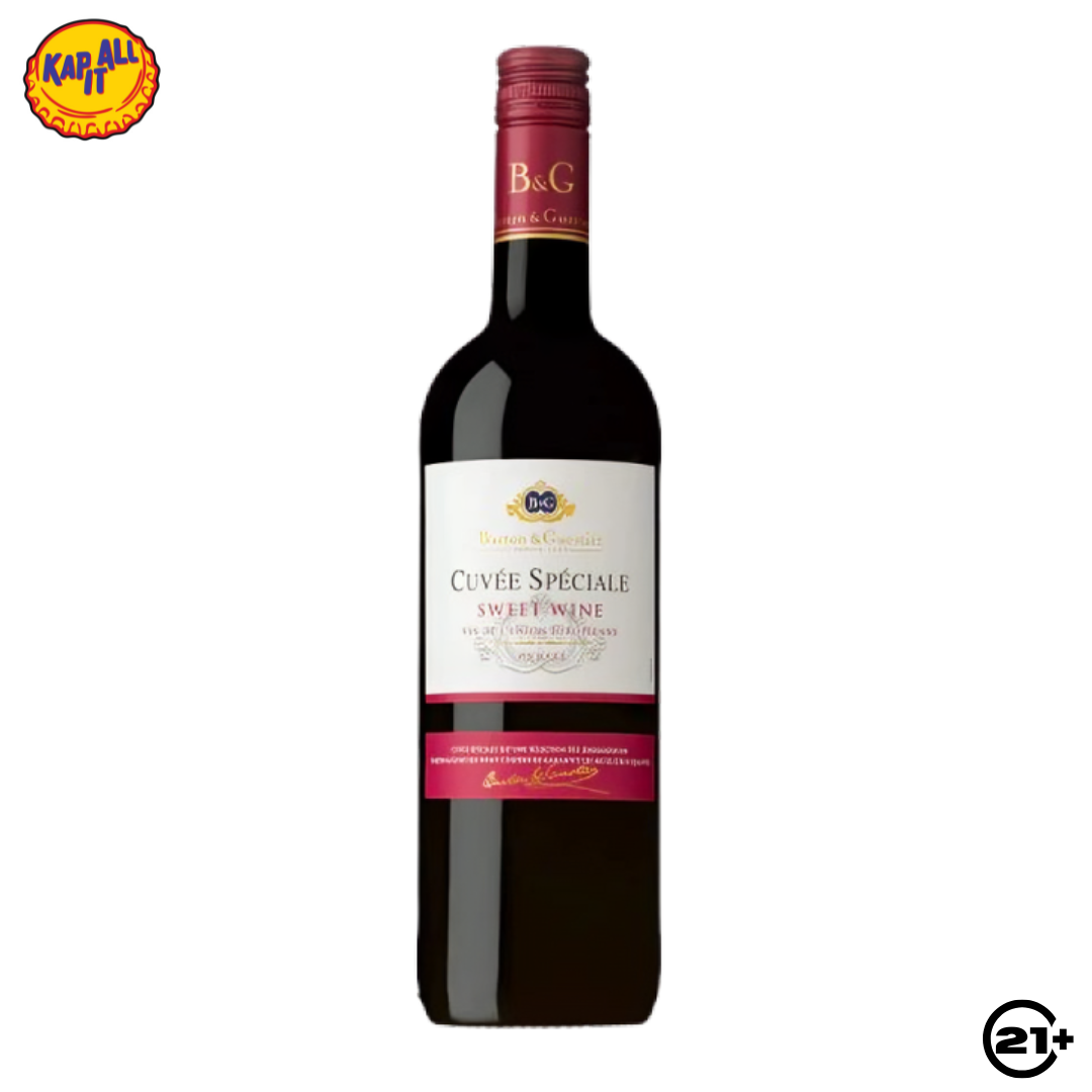 WINE B&G CUVEE SPECIALE SWEET WINE RED 750ml
