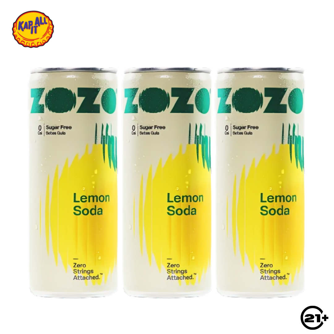 ZOZO LEMON SODA 250ml - 3PCS
