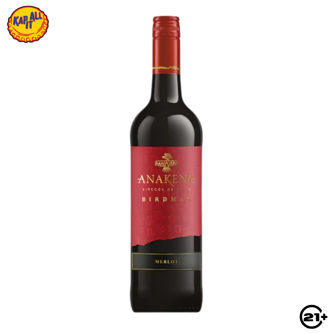 WINE ANAKENA BIRDMAN MERLOT 750ml