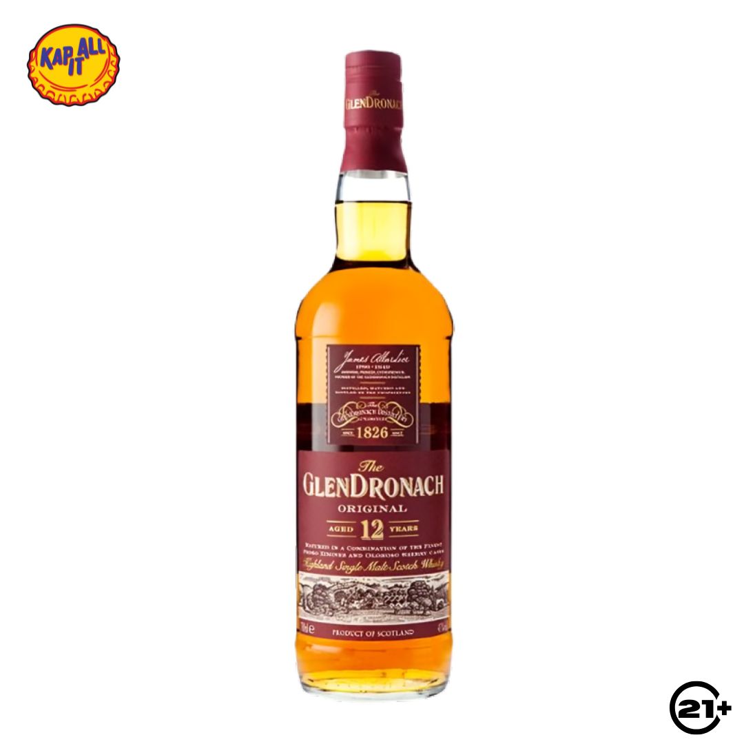 THE GLENDRONACH 12 YO SINGLE MALT SCOTCH WHISKY 700ml