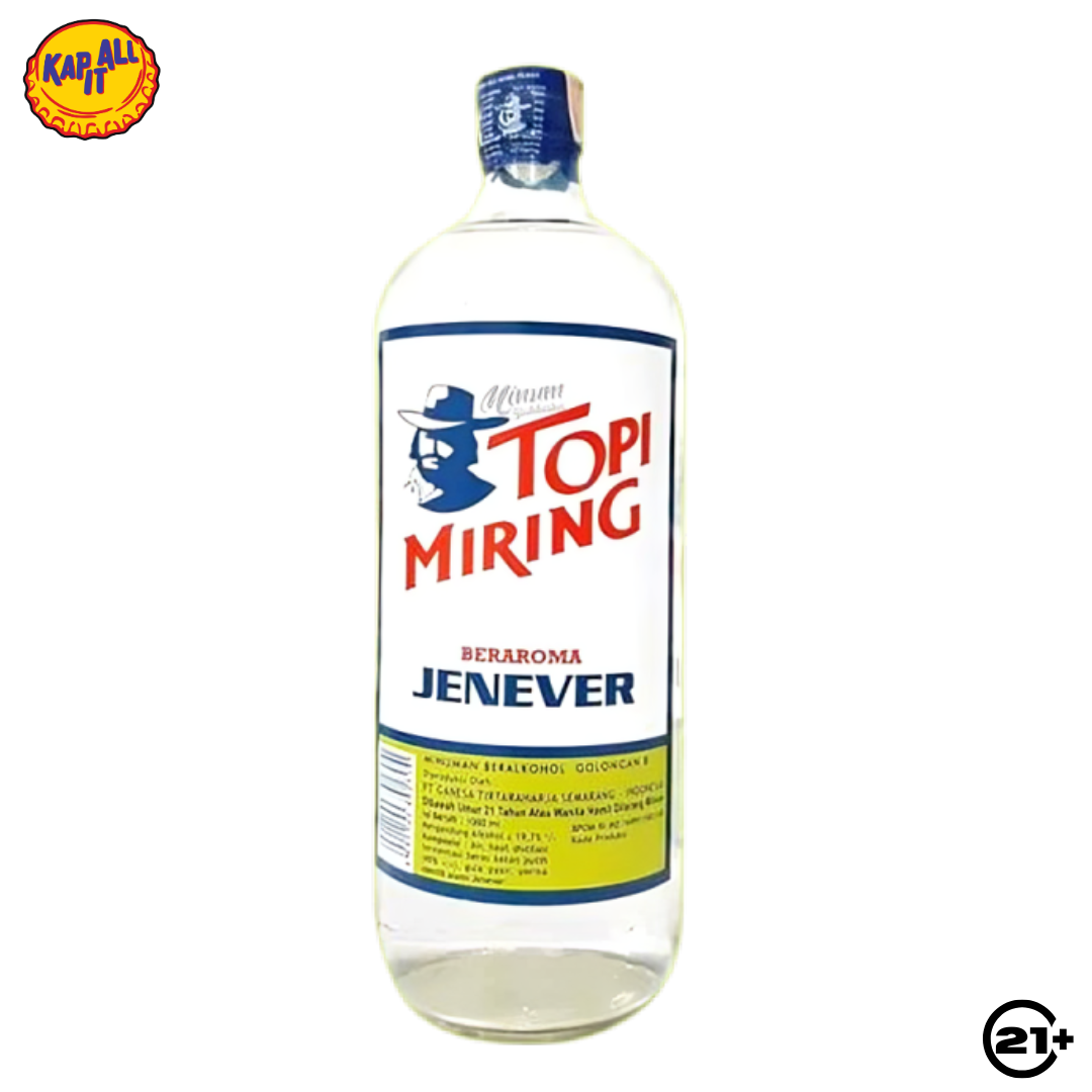 TOPI MIRING JENEVER VODKA 1000ml