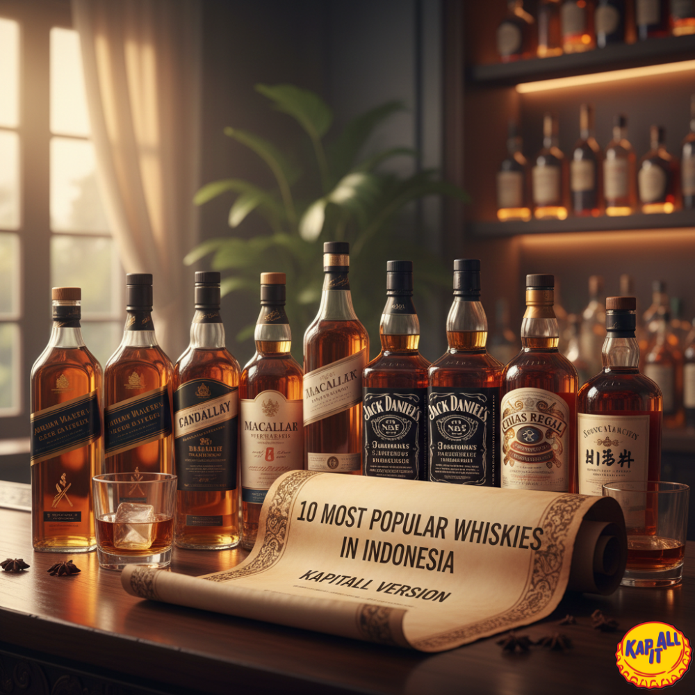 10 Most Popular Whiskies in Indonesia – Kapitall Version