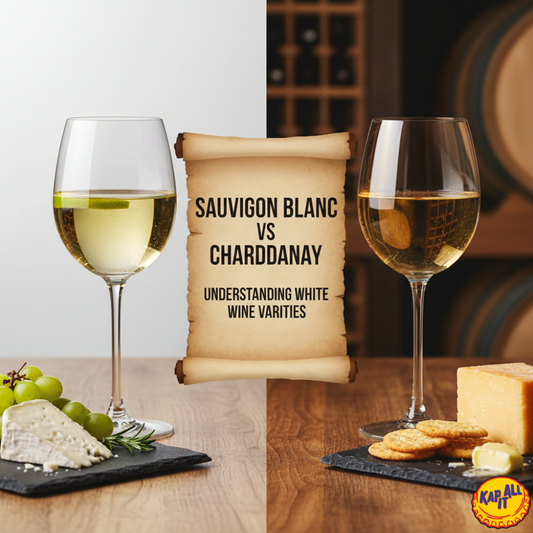 Sauvignon Blanc vs Chardonnay: Understanding White Wine Varieties