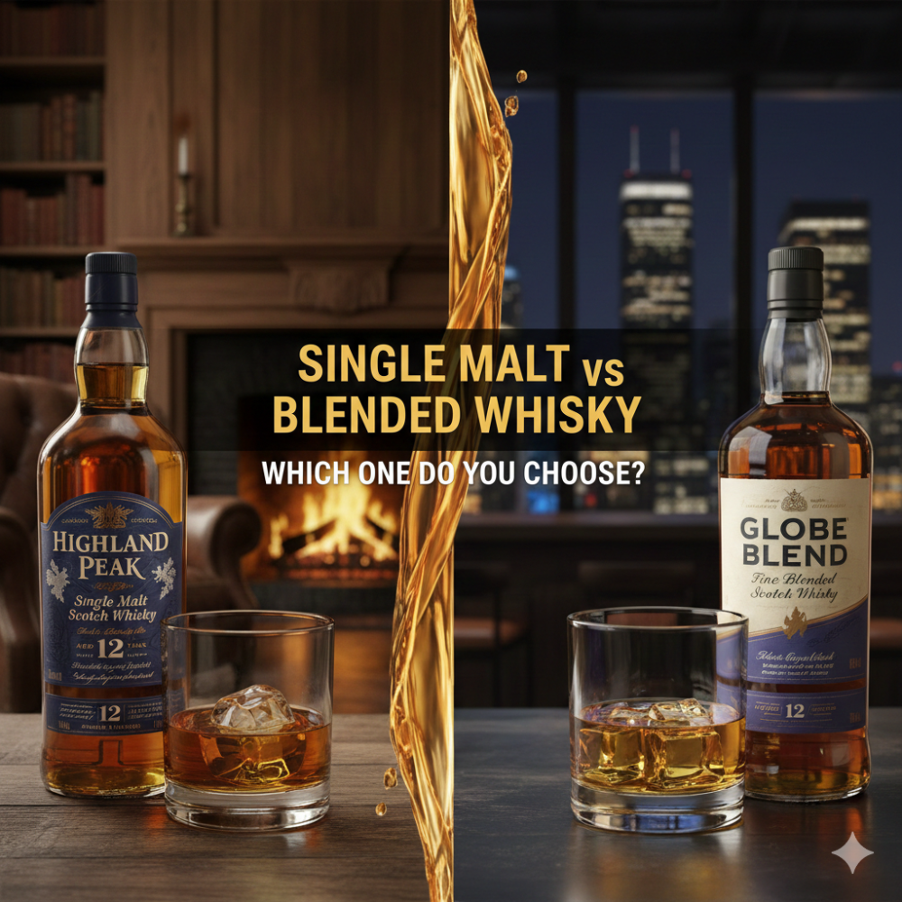 Single Malt vs Blended Whisky: Which One Do You Choose?
