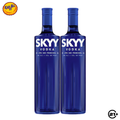 Twin Skyy Vodka 750ml - 2 Bottles