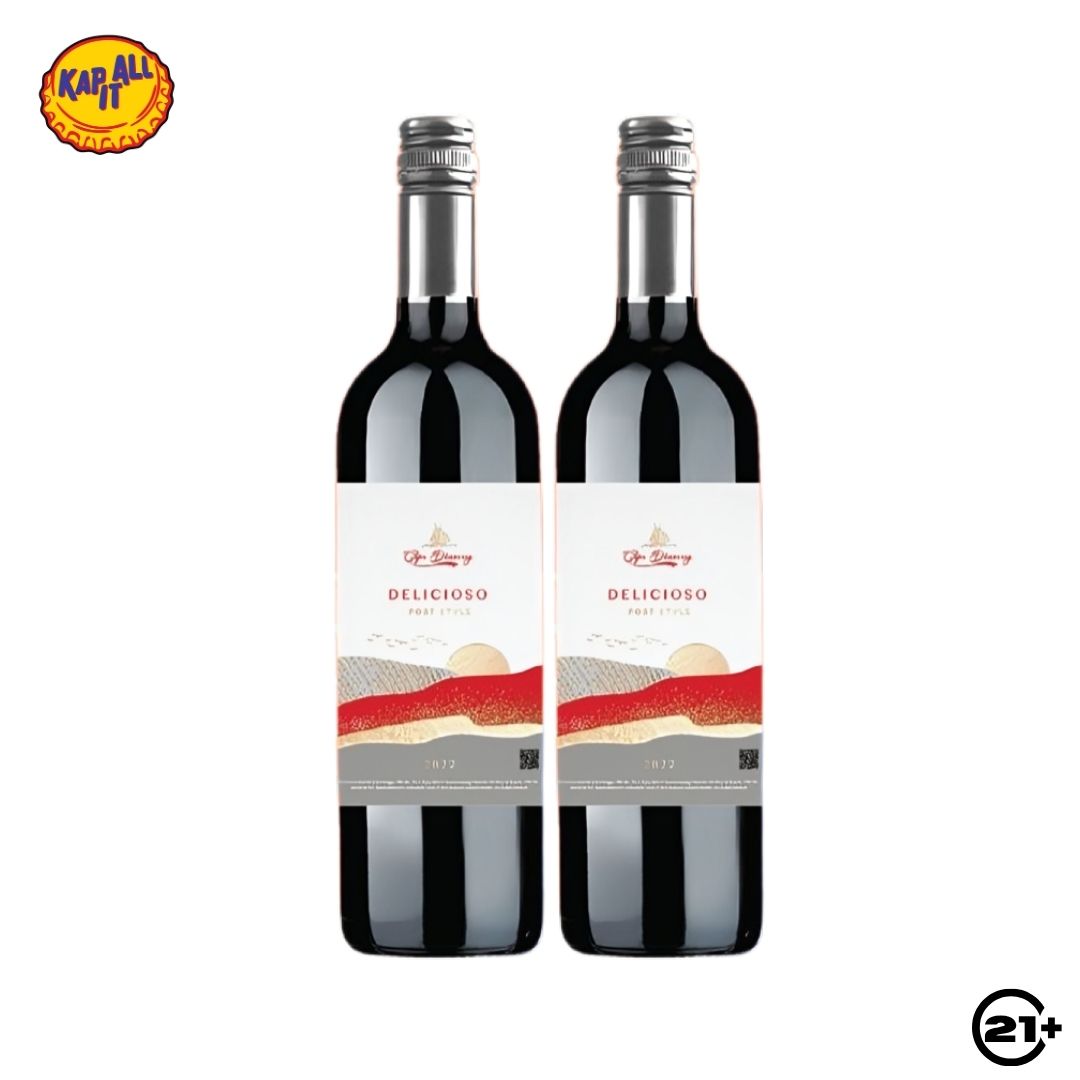 Twin Cape Discovery Delicioso Wine 750ml - 2 Bottles
