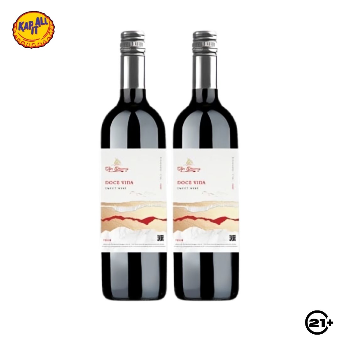 Twin Cape Discovery Doce Vida Wine 750ml - 2 Bottles
