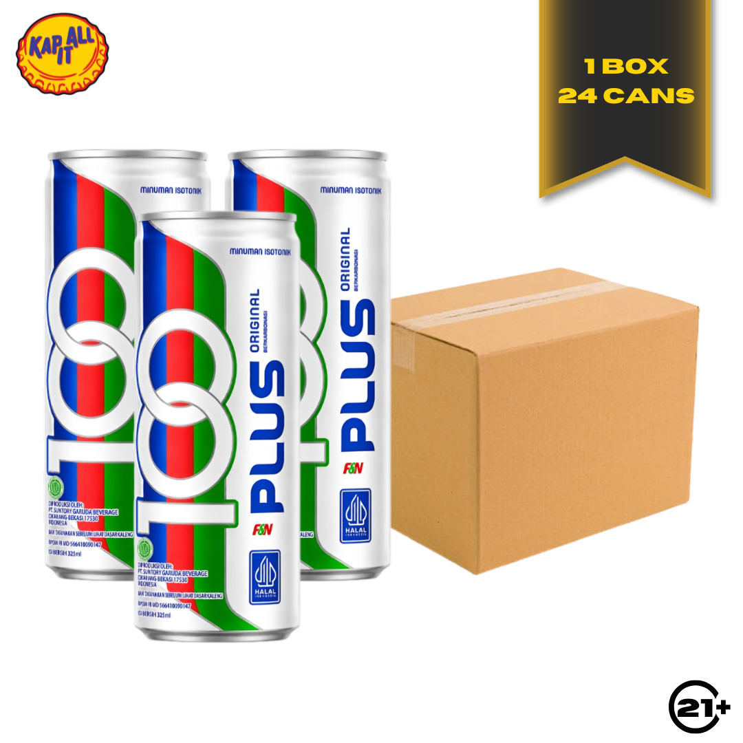 Bundles 100 Plus Original Isotonic Drink 325ml - 24 Cans