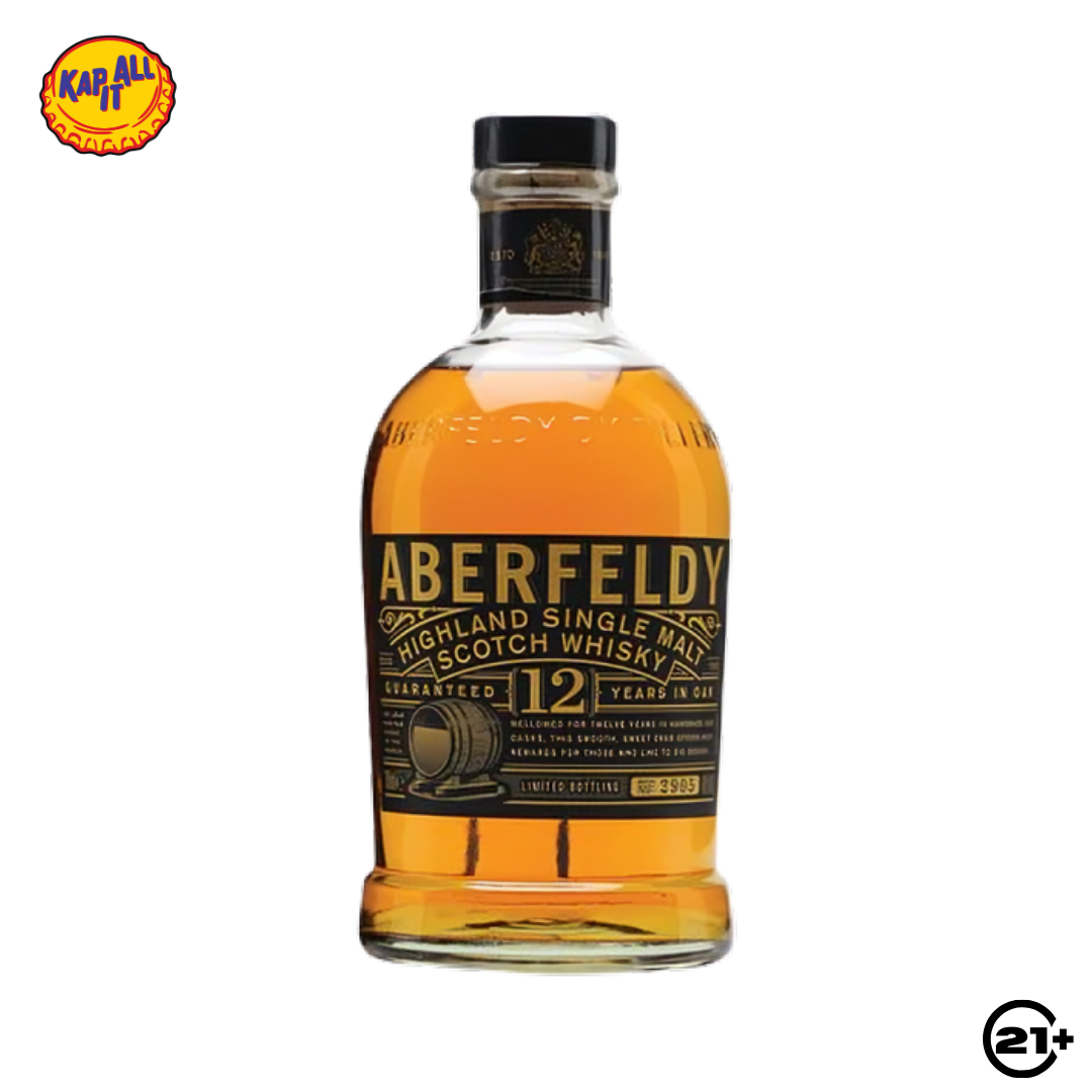 ABERFELDY 12 Y.O SINGLE MALT WHISKEY 750ml