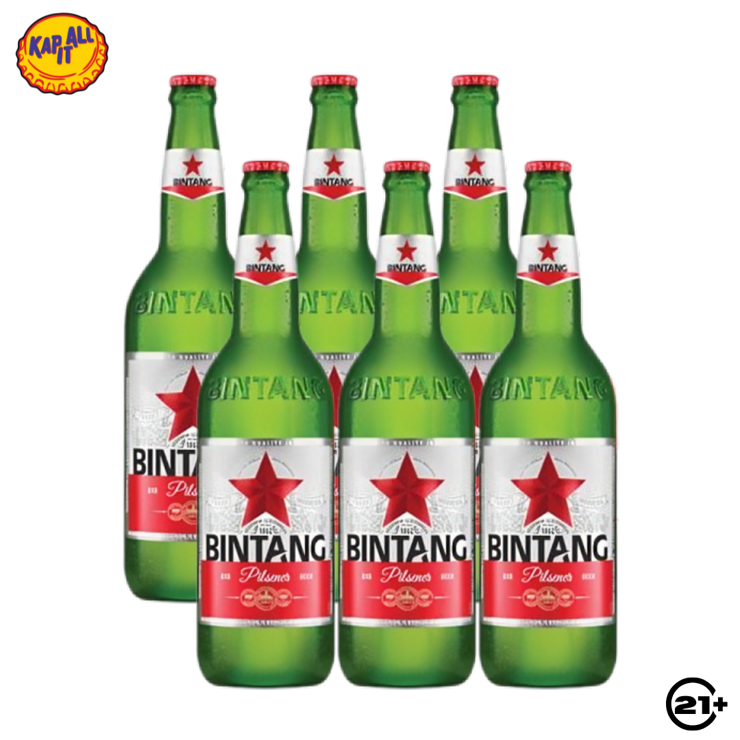 Paket Beer Bintang Pilsener Bremer 620ml - 6 Botol