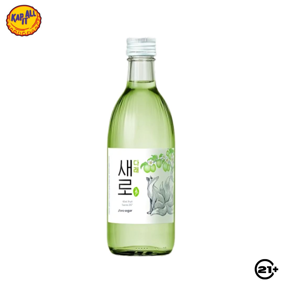 SOJU CHUMCHURUM SAERO KIWI ZERO SUGAR 375ml