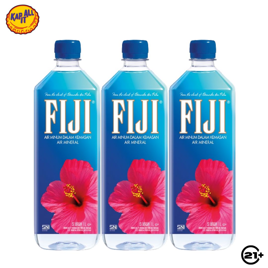Triple Fiji Natural Water 1L - 3 Bottles