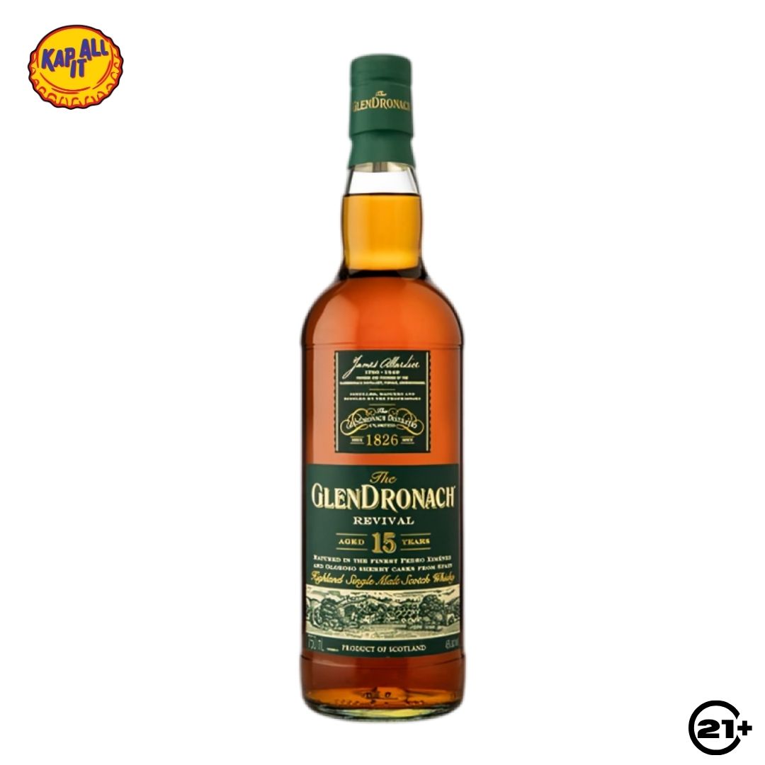 The Glendronach Revival 15 YO Single Malt Scotch Whisky 700ml