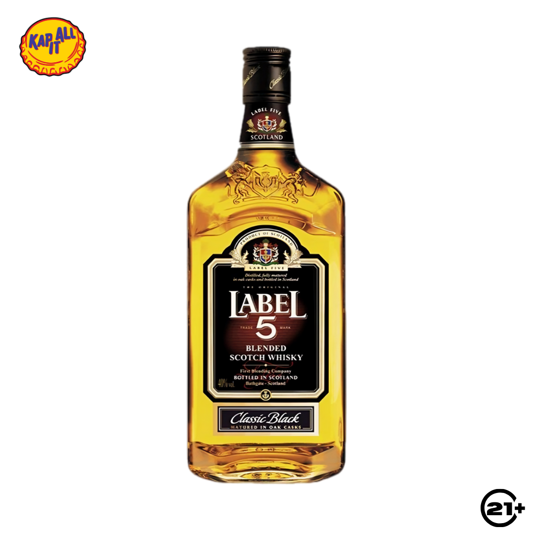 Label 5 Classic Black Blended Scotch Whisky 700ml