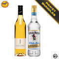 Banana Daiquiri Kit - Captain Morgan White Rum 750ml + Giffard Banane du Bresil 700ml
