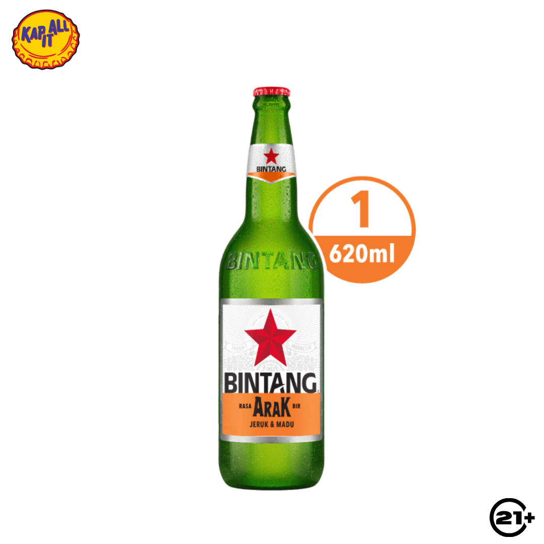 Beer Bintang Arak Bremer Jeruk Madu 620ml