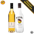 Banana Tropical Kit - Malibu Original Coconut Liqueur 700ml + Giffard Banane du Bresil 700ml