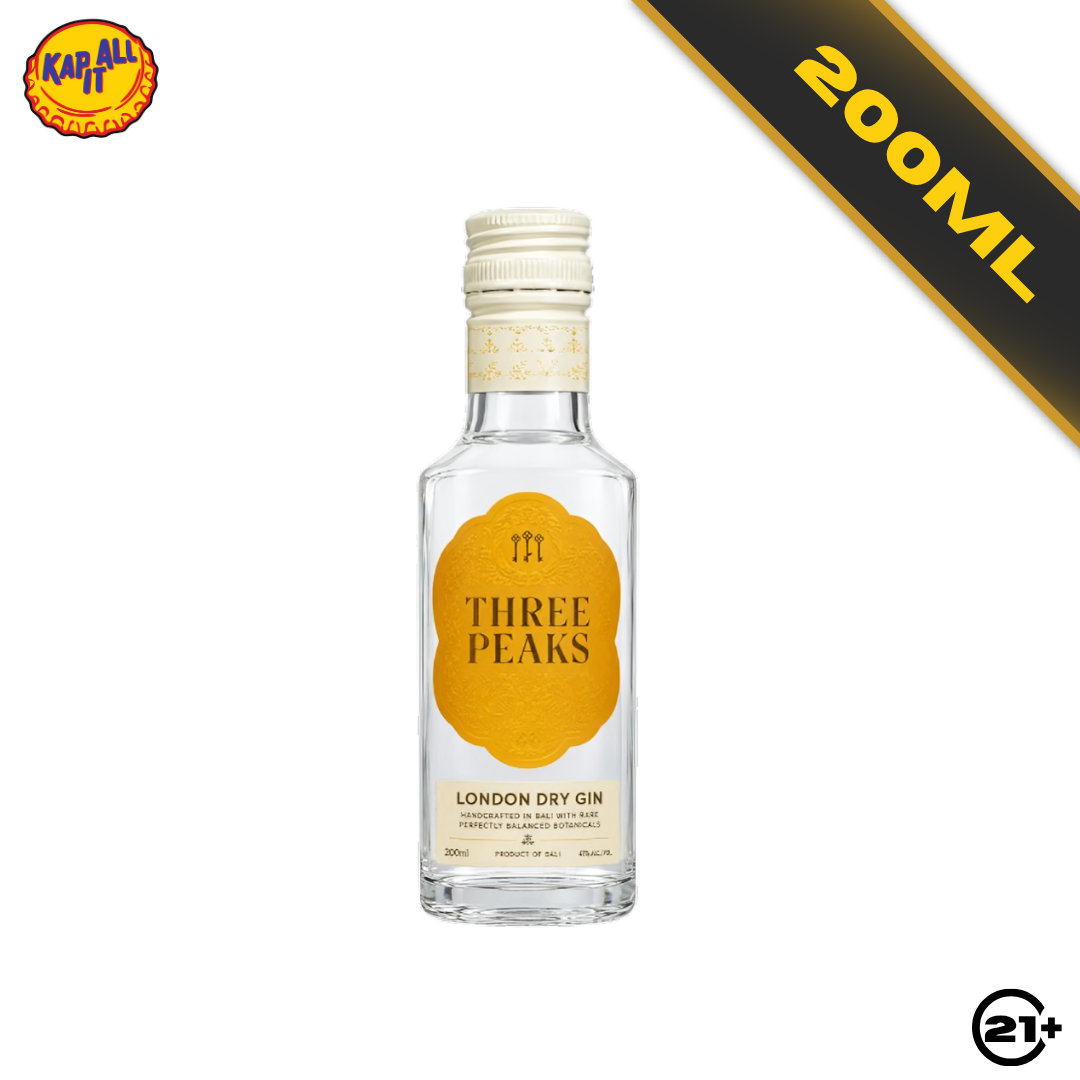 Three Peaks London Dry Gin 200ml