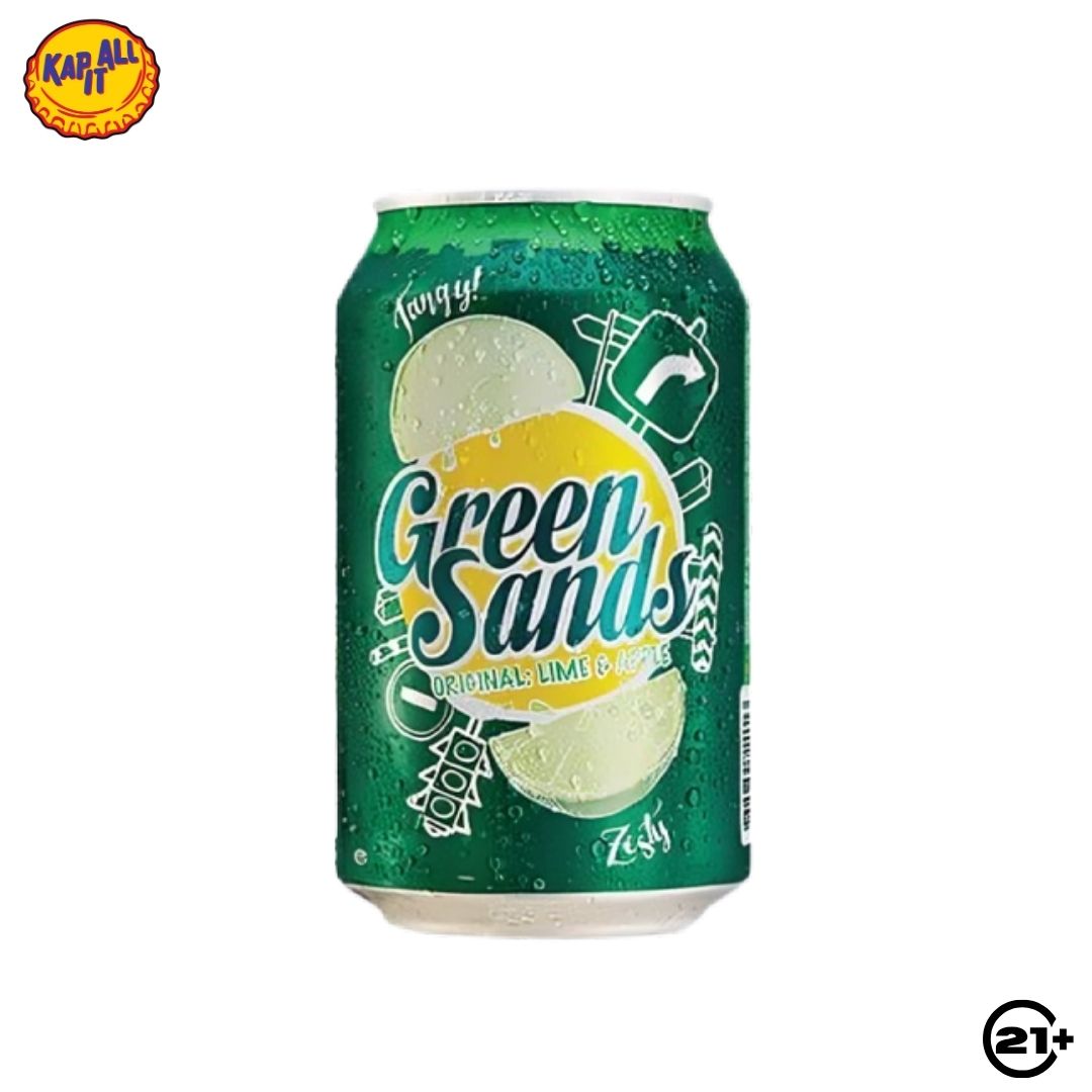 Green Sands Lime & Apple Can 330ml