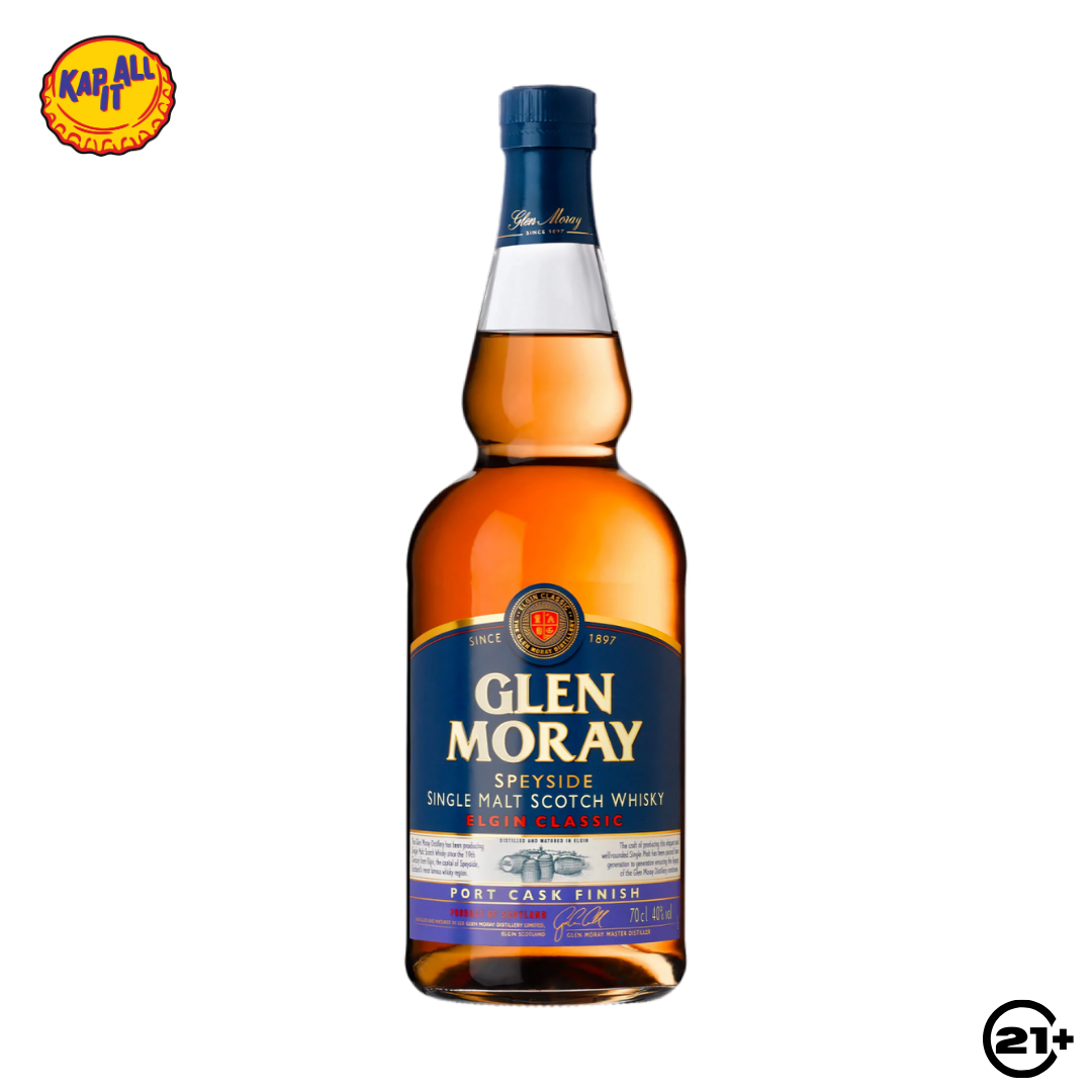Glen Moray Port Cask Single Malt Scotch Whisky 700ml