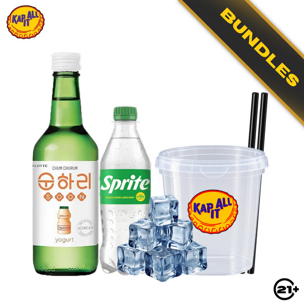 Bundles Jos Jis Soju Chumchurum Yogurt 360ml + Sprite 390ml