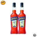 Twin Aperol Aperitivo Original Italian Liqueur 750ml - 2 Bottles