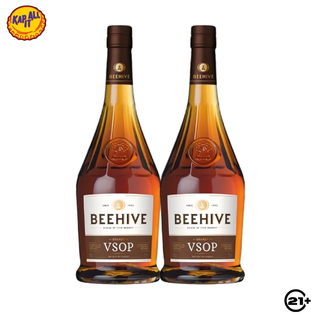 Twin Beehive VSOP Brandy 700ml - 2 Bottles