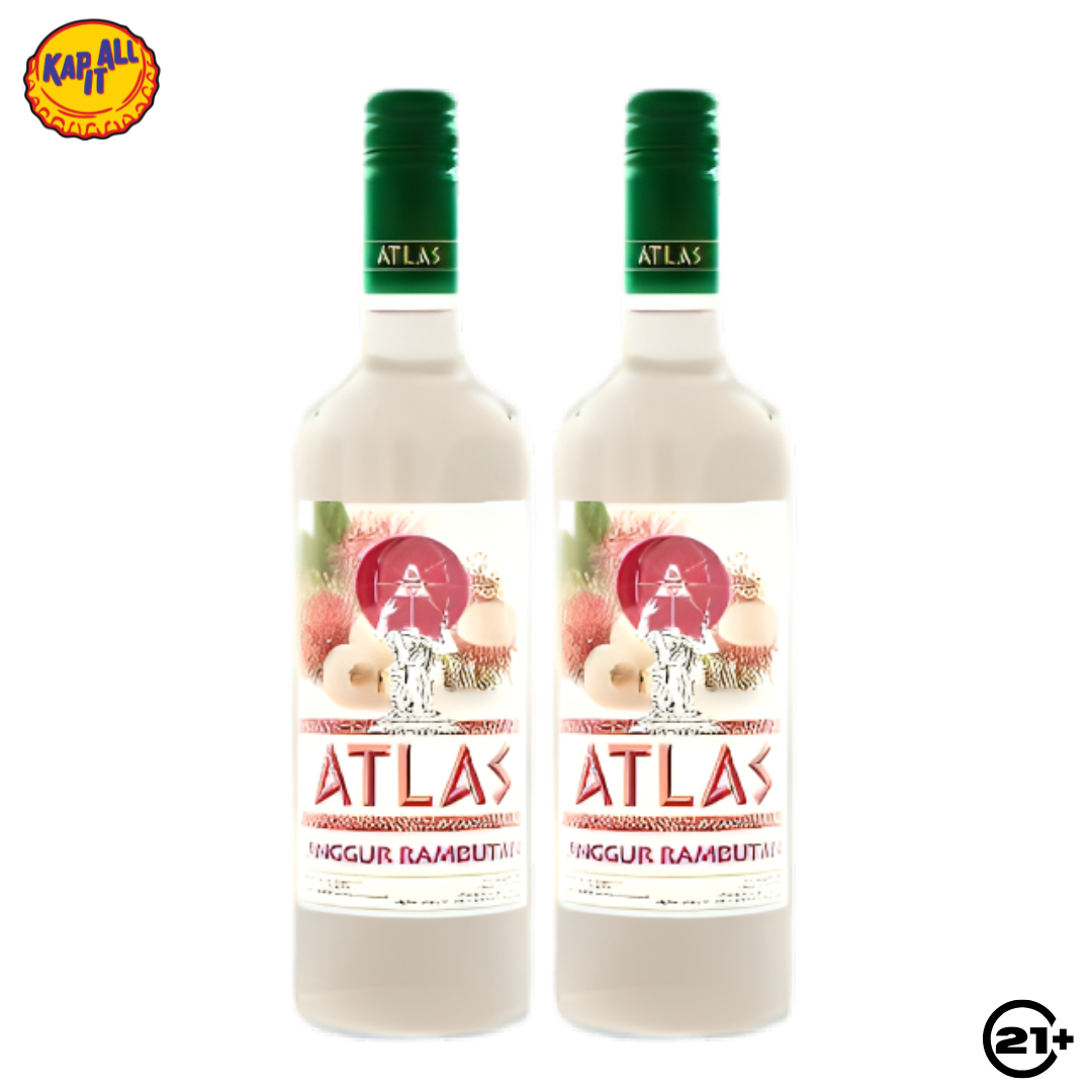 Twin Anggur Atlas Rambutan 620ml - 2 Bottles