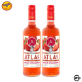 Twin Anggur Atlas Strawberry 620ml - 2 Bottles