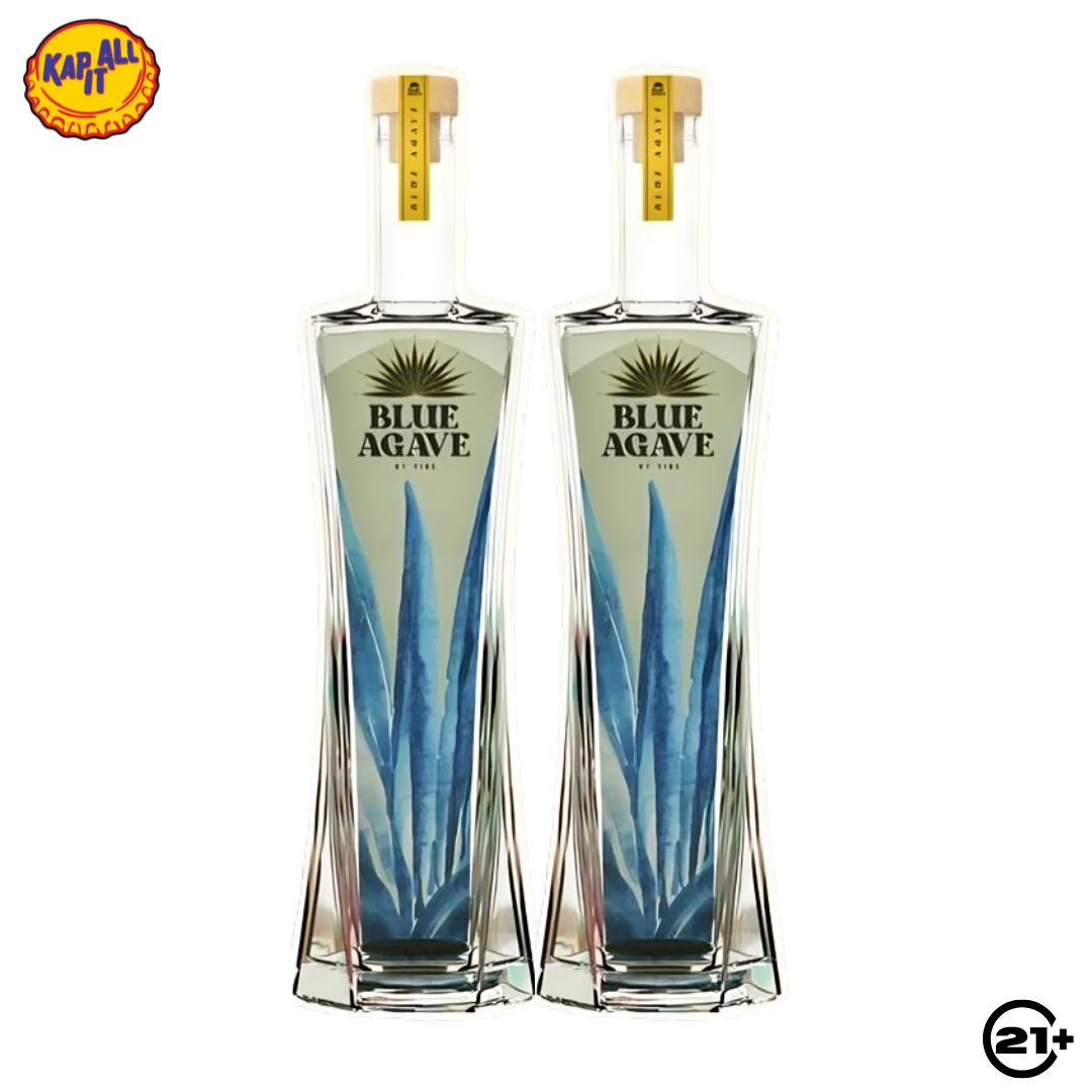 Twin Vibe Blue Agave Tequila 700ml - 2 Bottles