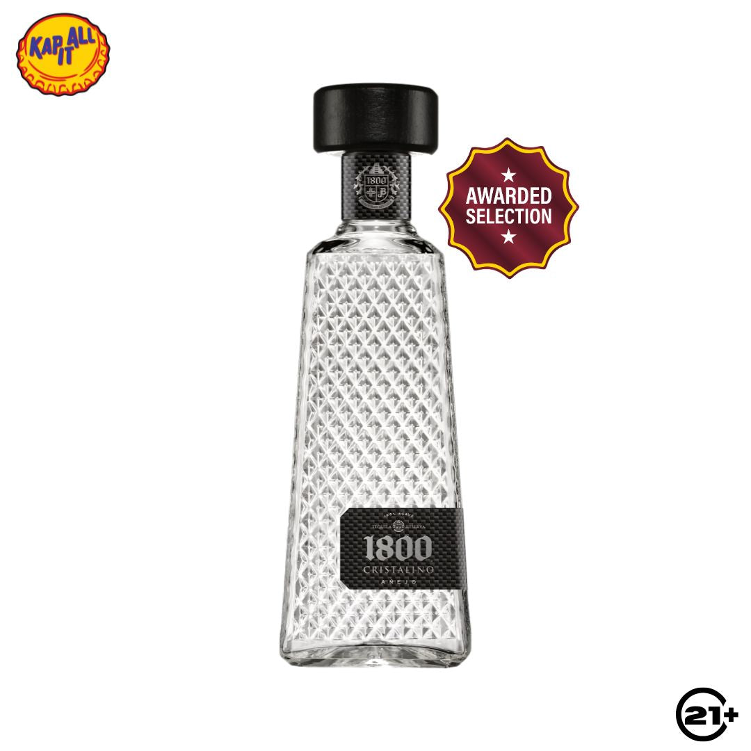 1800 Tequila Cristalino Anejo 750ml – KAPITALL | Bottle Shop
