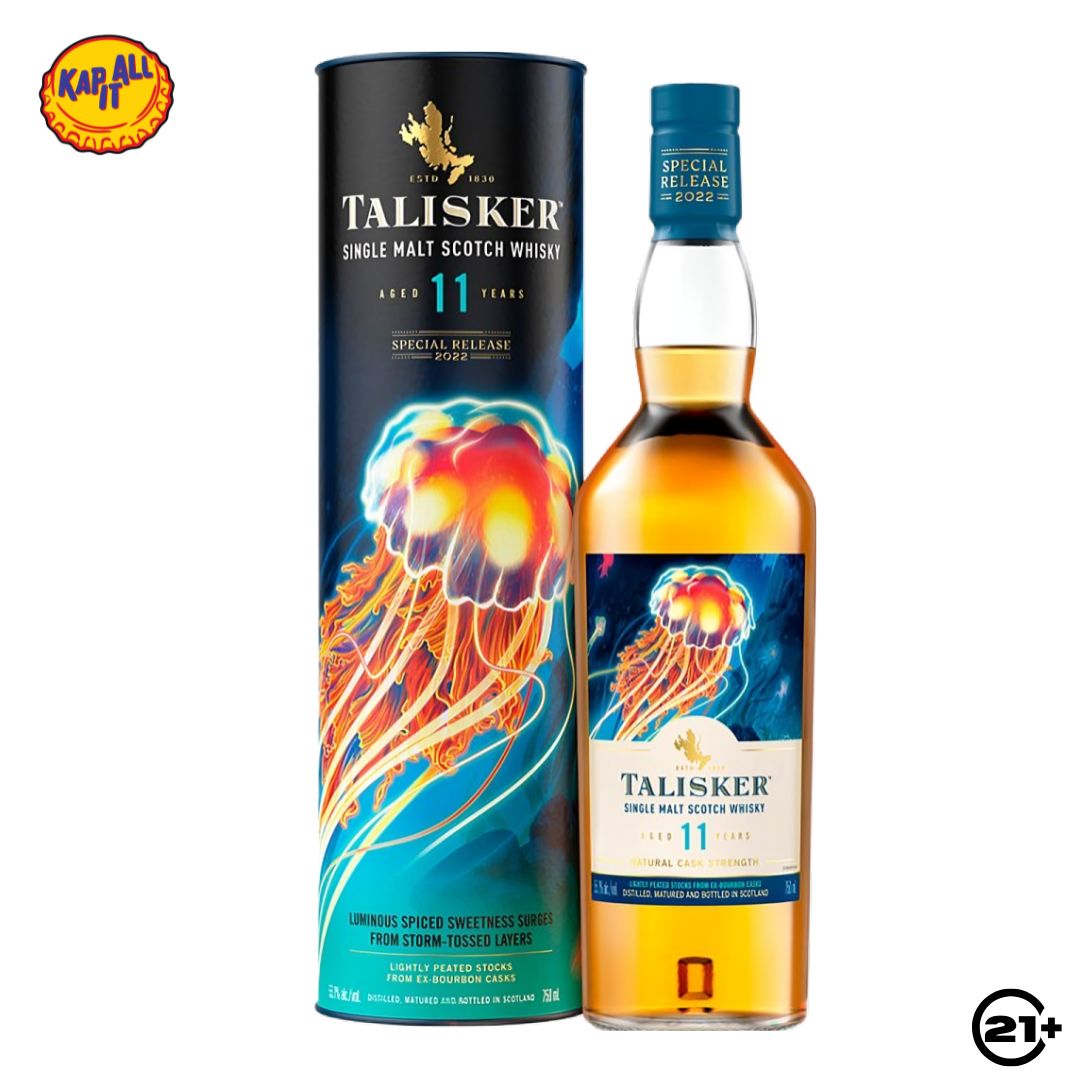 Talisker 11 YO Single Malt Scotch Whisky 700ml