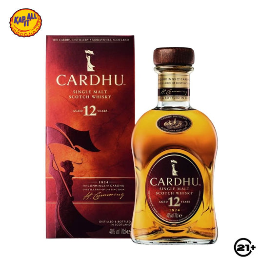 CARDHU 12 YO SINGLE MALT WHISKY 700ml