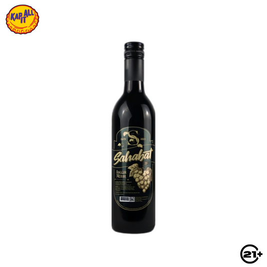 ANGGUR MERAH SAHABAT BLACK LABEL 370ml