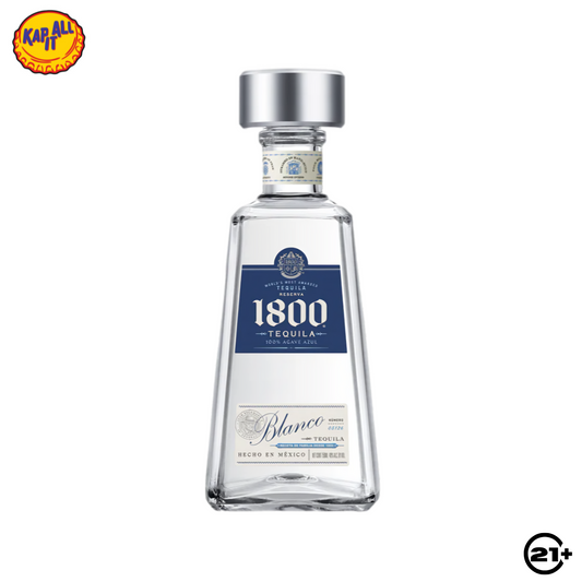 1800 BLANCO SILVER TEQUILA 750ml