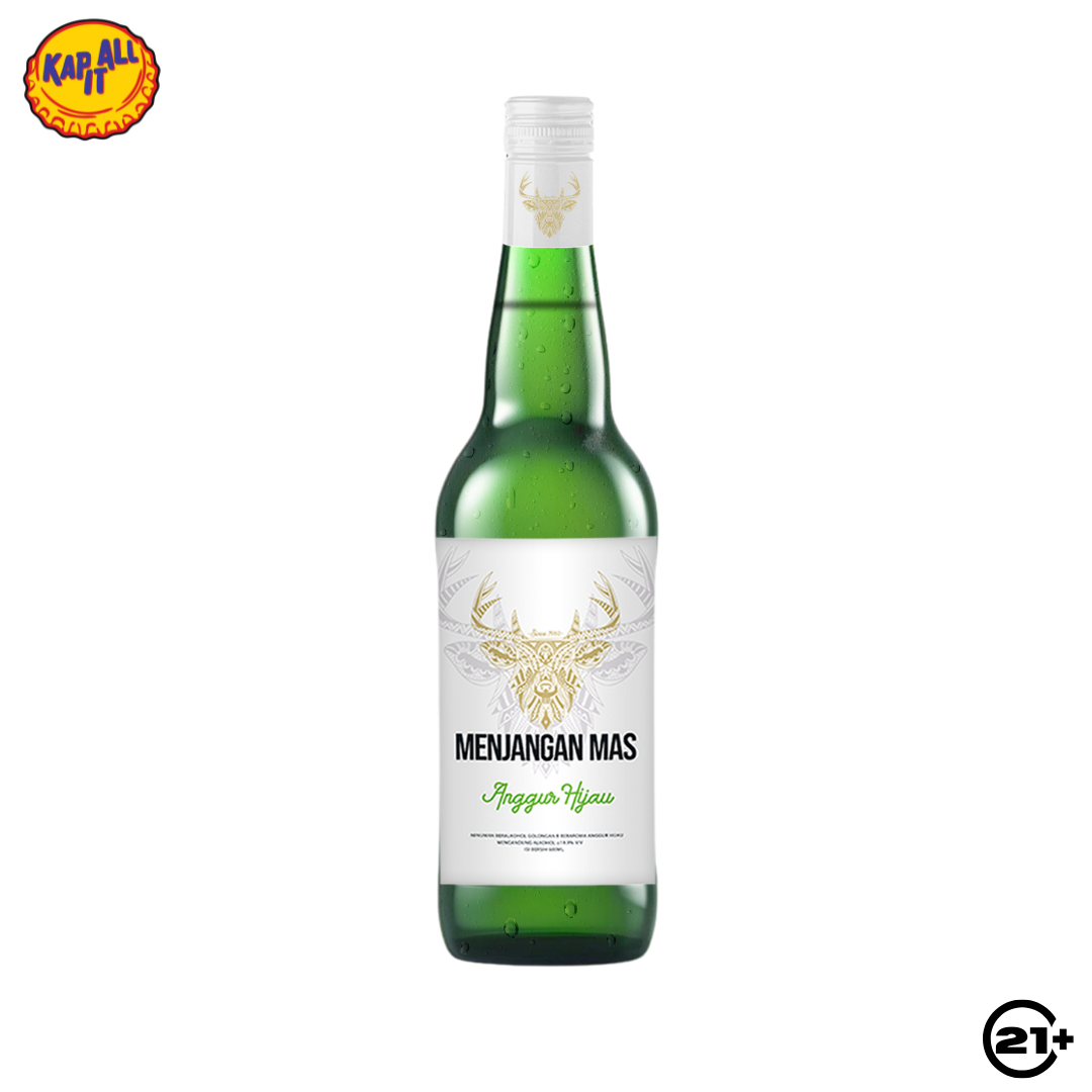Menjangan Mas Anggur Hijau 600ml
