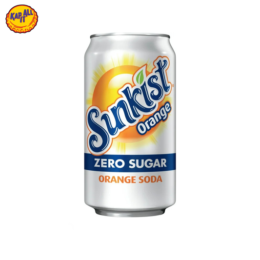 SUNKIST ORANGE ZERO SUGAR 355ml