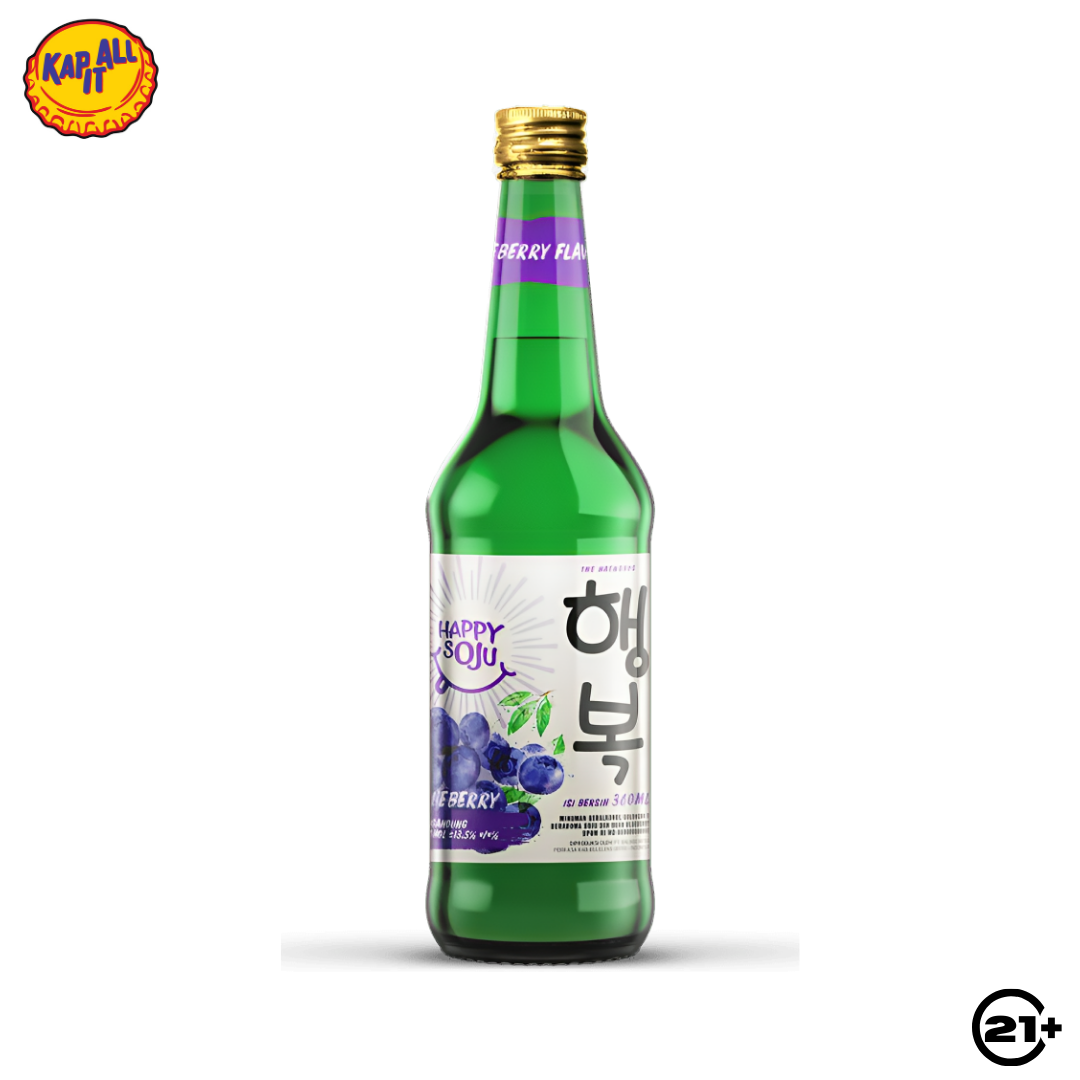 Happy Soju Blueberry 360ml