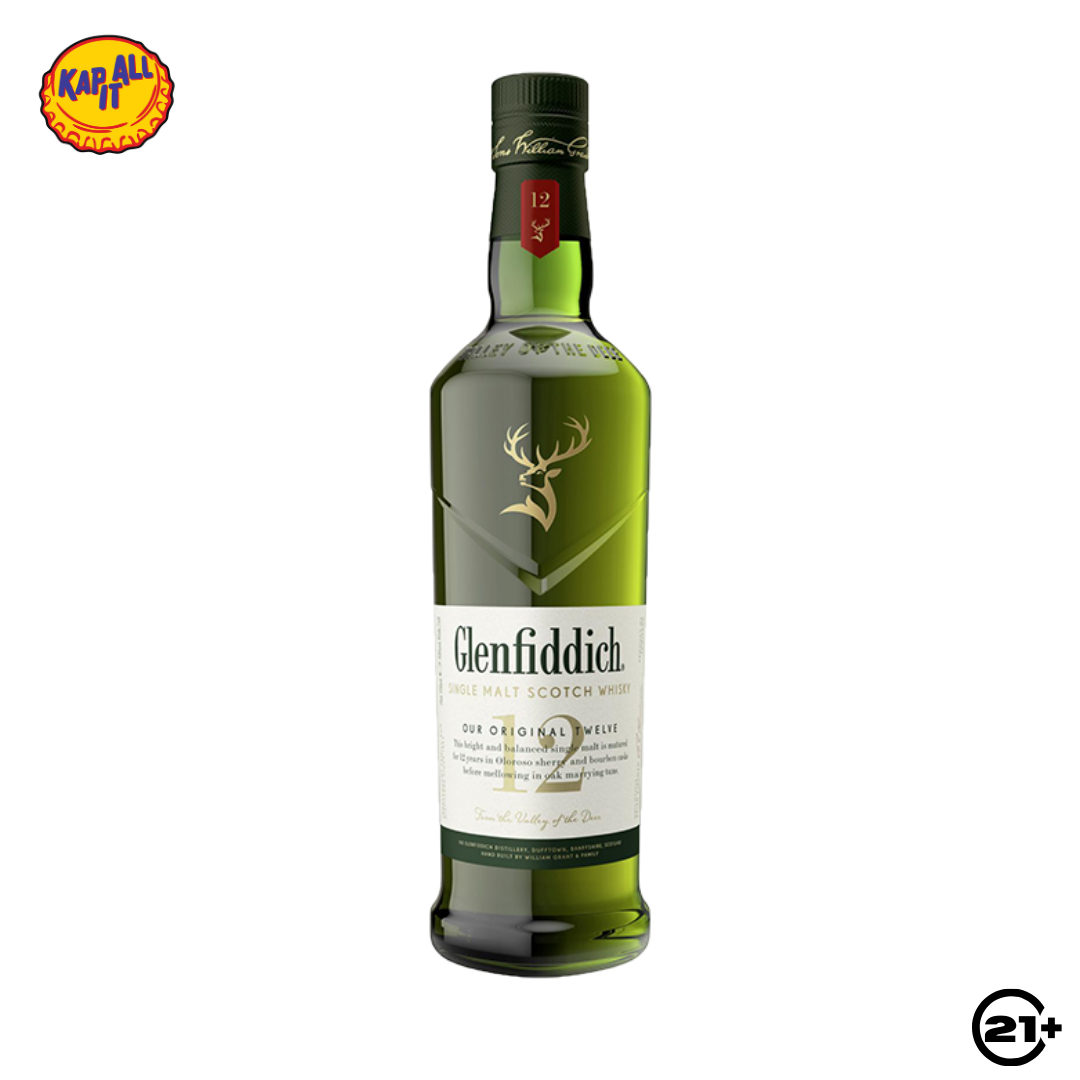 GLENFIDDICH 12 Y.O SINGLE MALT SCOTCH WHISKY 700ml