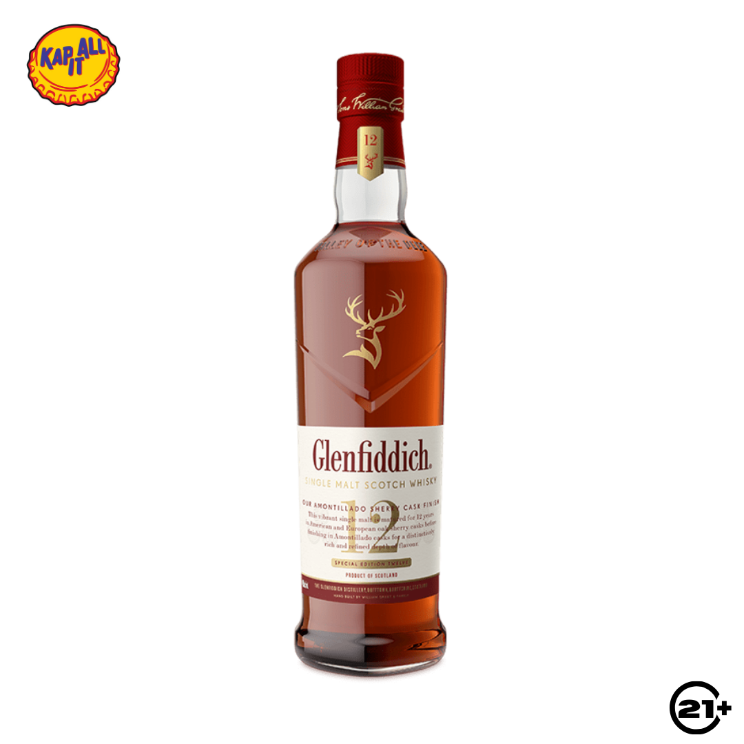 Glenfiddich 12 YO Sherry Cask Single Malt Scotch Whisky  700ml