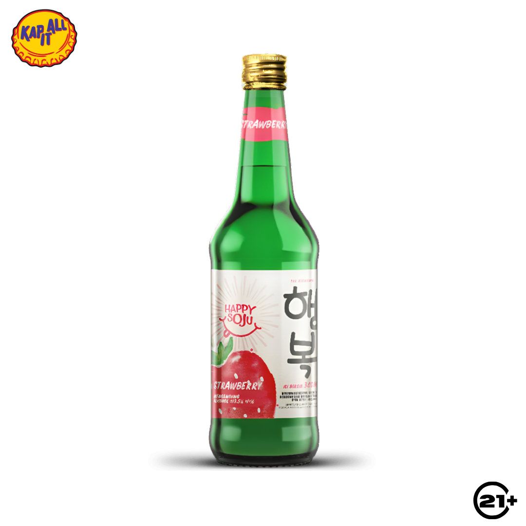 Happy Soju Strawberry 360ml